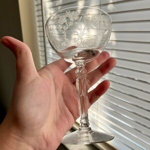 Set of 3 Fostoria Buttercup Glasses